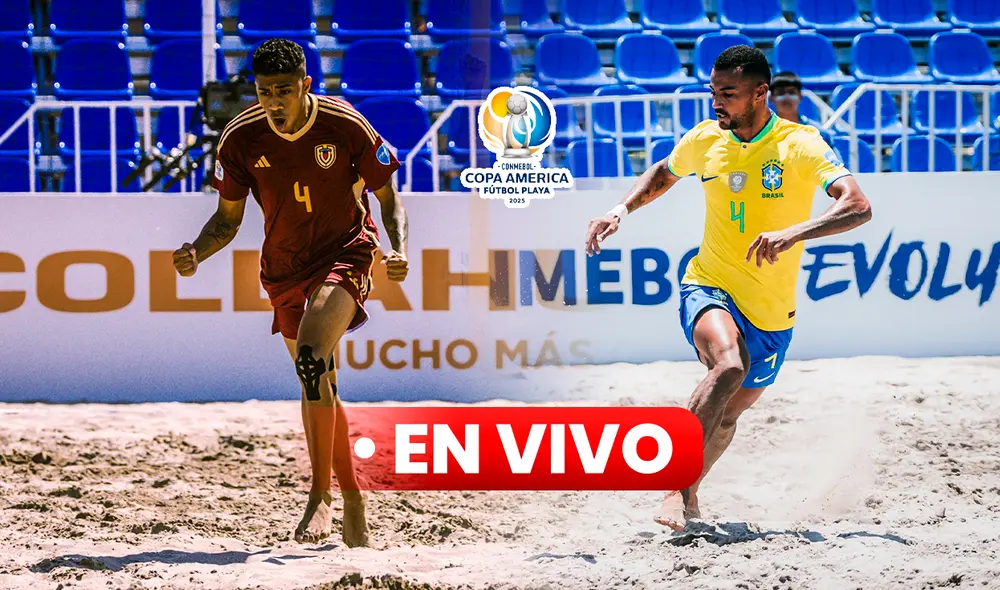 Venezuela vs Brasil chocarán en el segundo día de competencias de la Copa América de Fútbol Playa. Foto: composición LR/la Vinotinto/Conmebol Venezuela vs Brasil chocarán en el segundo día de competencias de la Copa América de Fútbol Playa. Foto: composición LR/la Vinotinto/Conmebol
