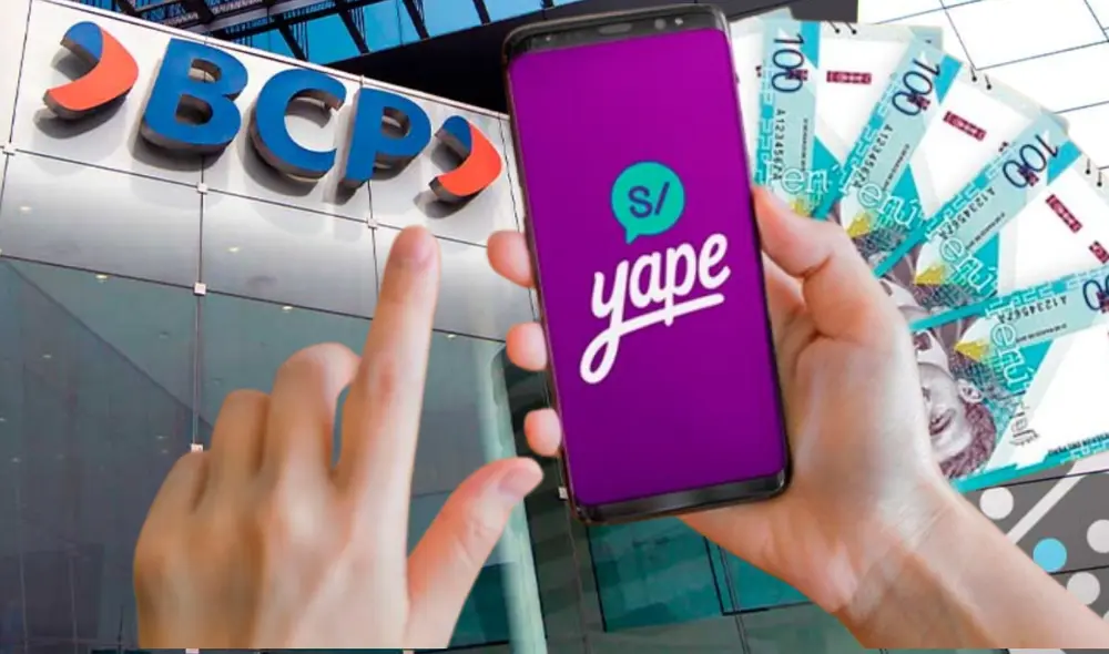 Yape es una billeterea digital administrada por el BCP desde el año 2016. Foto: Andina/Composición LR