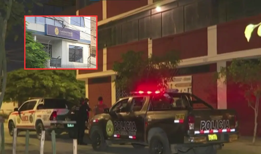 La Policía detuvo a dos sospechosos con explosivos, vinculados a los "Los Injertos del Cono Norte". Foto: captura/américa noticias