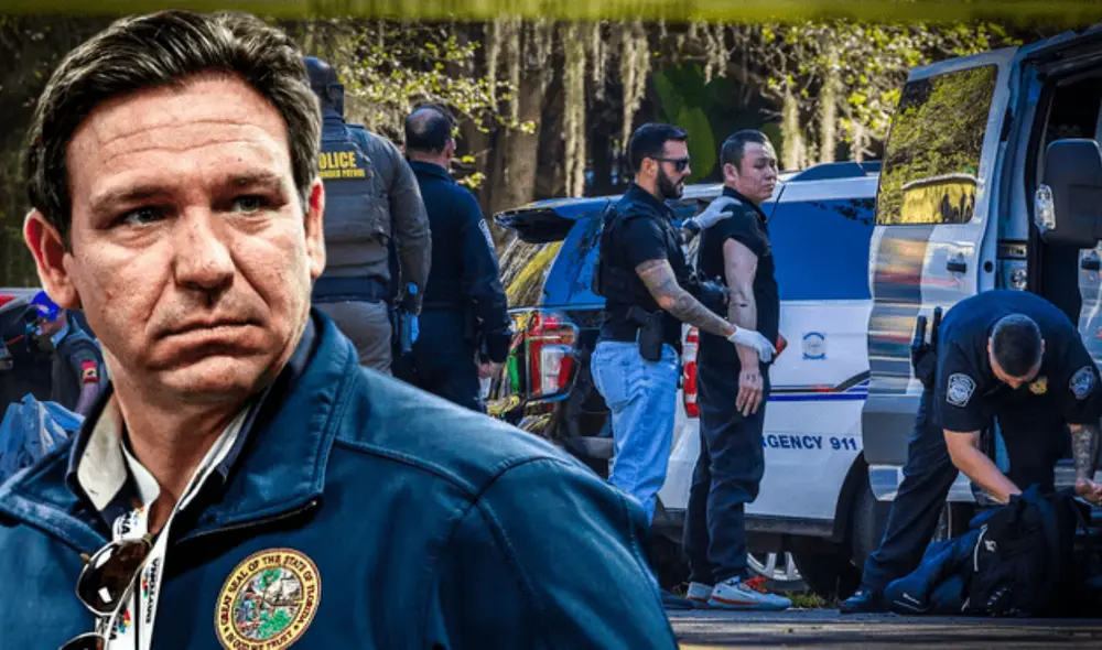 Florida busca coordinar la aplicación de leyes migratorias más estrictas, liderada por el gobernador Ron DeSantis. Foto: composición LR