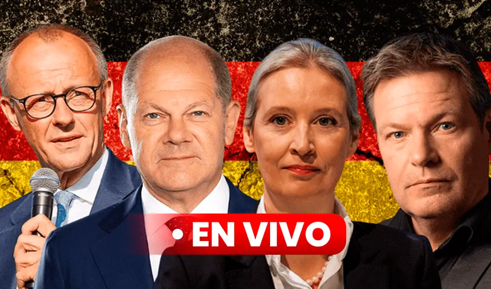 Alemania se prepara para elecciones anticipadas tras el colapso del gobierno de Olaf Scholz. Foto: composición LR