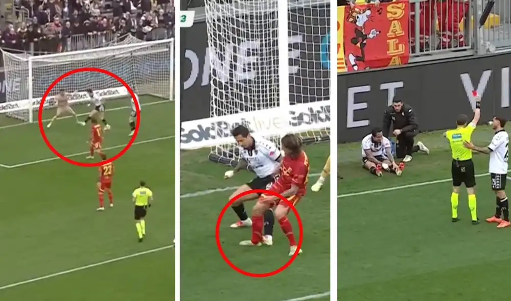 Gianluca Lapadula, en 20 minutos, tuvo un cúmulo de jugadas desafotunadas que llevaron a Spezia a la derrota. Foto: composición LR/captura de X/DAZN Italia Gianluca Lapadula, en 20 minutos, tuvo un cúmulo de jugadas desafotunadas que llevaron a Spezia a la derrota. Foto: composición LR/captura de X/DAZN Italia