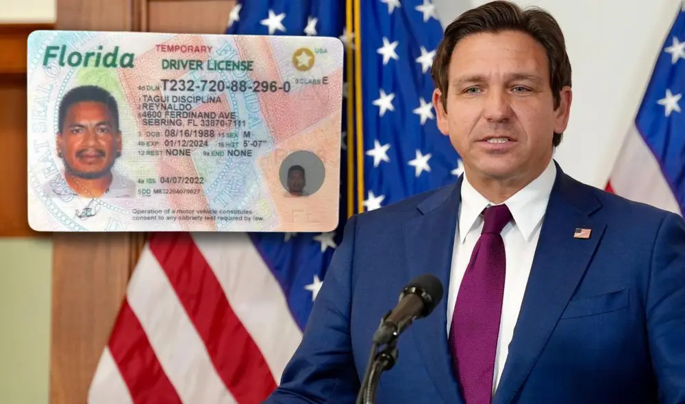 Ron DeSantis firmó este proyecto de ley como parte de su plan de deportación. Foto: composición LR/Ron DeSantis/Facebook