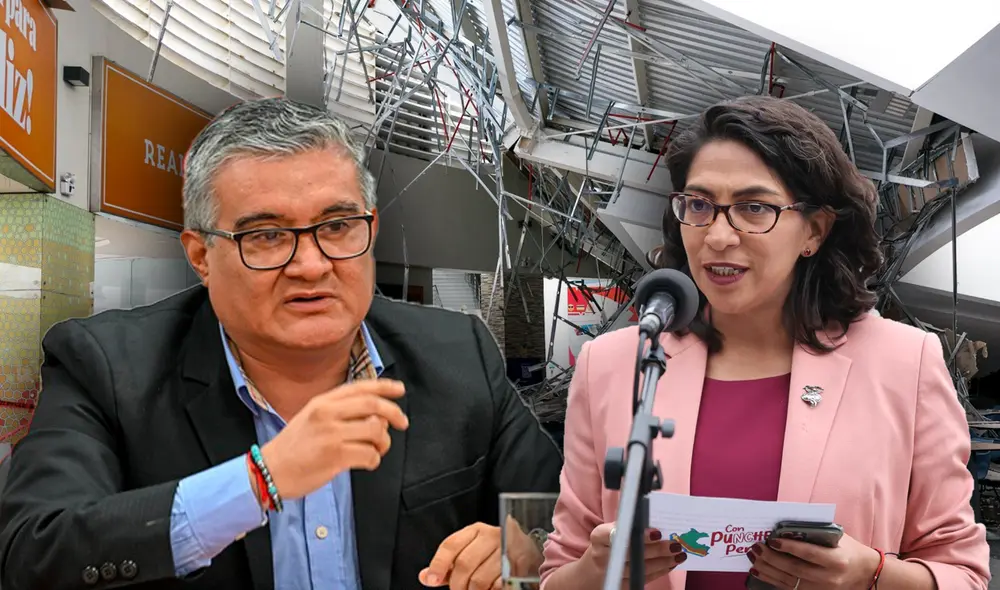 Ministros evitan declarar sobre caída del techo de Real Plaza Trujillo. Foto: composición LR