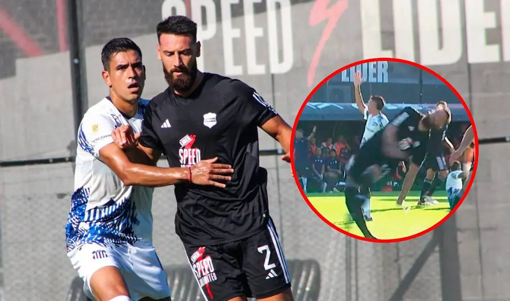 Eric Tovo tendrá un largo proceso de recuperación tras sufrir 4 lesiones diferentes en su pierna derecha. Foto: composición LR/Deportivo Riestra/X/captura de ESPN Eric Tovo tendrá un largo proceso de recuperación tras sufrir 4 lesiones diferentes en su pierna derecha. Foto: composición LR/Deportivo Riestra/X/captura de ESPN