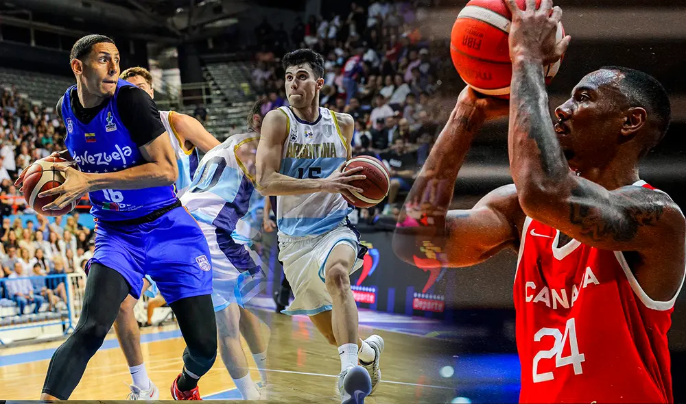 Nicaragua, al ser anfitrión, ya tenía asegurado su cupo para el Americup. Foto: composición LR/FVB/Argentina Básquet/Canadá Basketball Nicaragua, al ser anfitrión, ya tenía asegurado su cupo para el Americup. Foto: composición LR/FVB/Argentina Básquet/Canadá Basketball