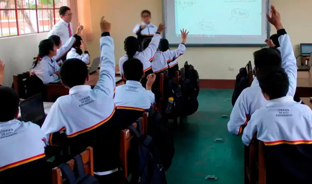 El Minedu aún no se ha pronunciado sobre si las clases se retrasarán por las lluvias. Foto: Andina