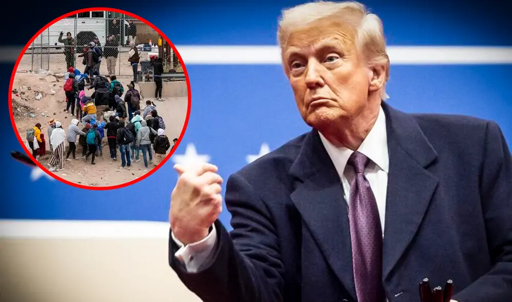 La estadía de miles de inmigrantes en Estados Unidos peligraría por el posible regreso del Título 42. Foto: composición LR/AFP