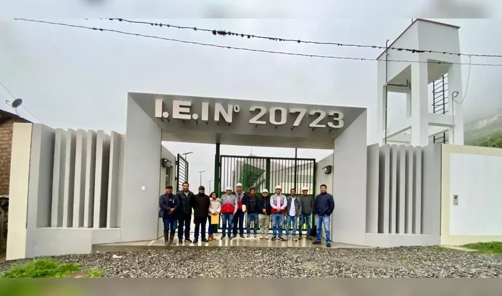 Nueva infraestructura beneficiará a cientos de estudiantes a su vuelta a clases. Fuente: Difusión