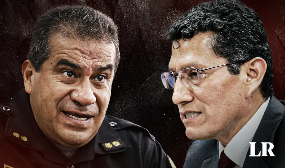 Harvey Colchado denunció que los generales Óscar Arriola y Javier Véliz le enviaron cartas notariales exigiendo pruebas sobre presunta corrupción en ascensos de la PNP.| Composición Jazmín Ceras / La República. Harvey Colchado denunció que los generales Óscar Arriola y Javier Véliz le enviaron cartas notariales exigiendo pruebas sobre presunta corrupción en ascensos de la PNP.| Composición Jazmín Ceras / La República.