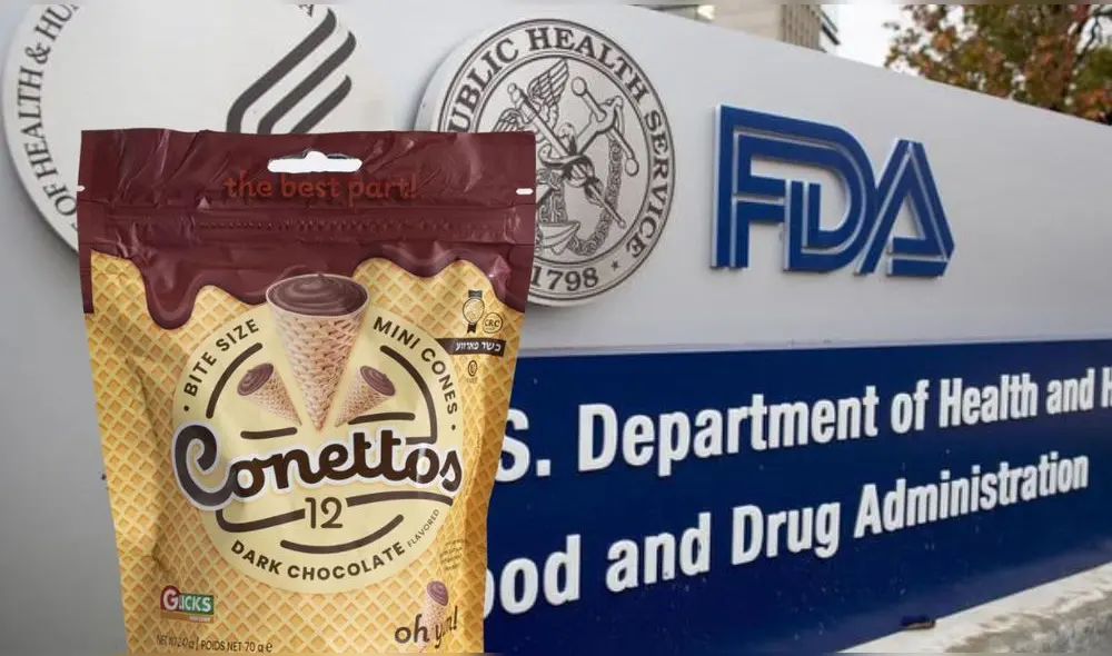 Tras un error de etiquetado que no reflejaba el contenido de leche, los conettos de chocolate fueron retirados del mercado. Foto: composición LR/difusión.