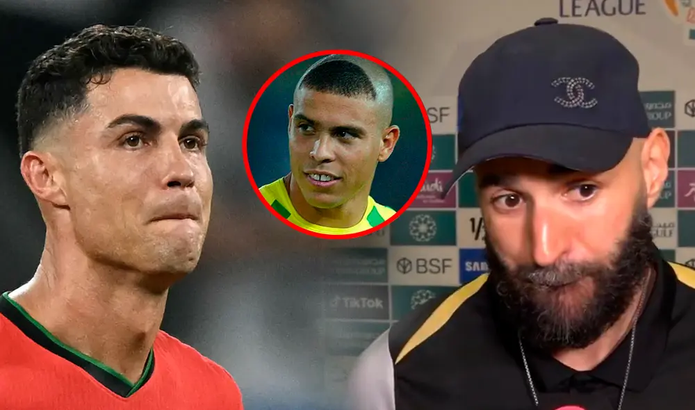 Karim Benzema y Cristiano Ronaldo formaron una dupla de temer en el Real Madrid. Foto: composición LR/TNT Sports/AFP