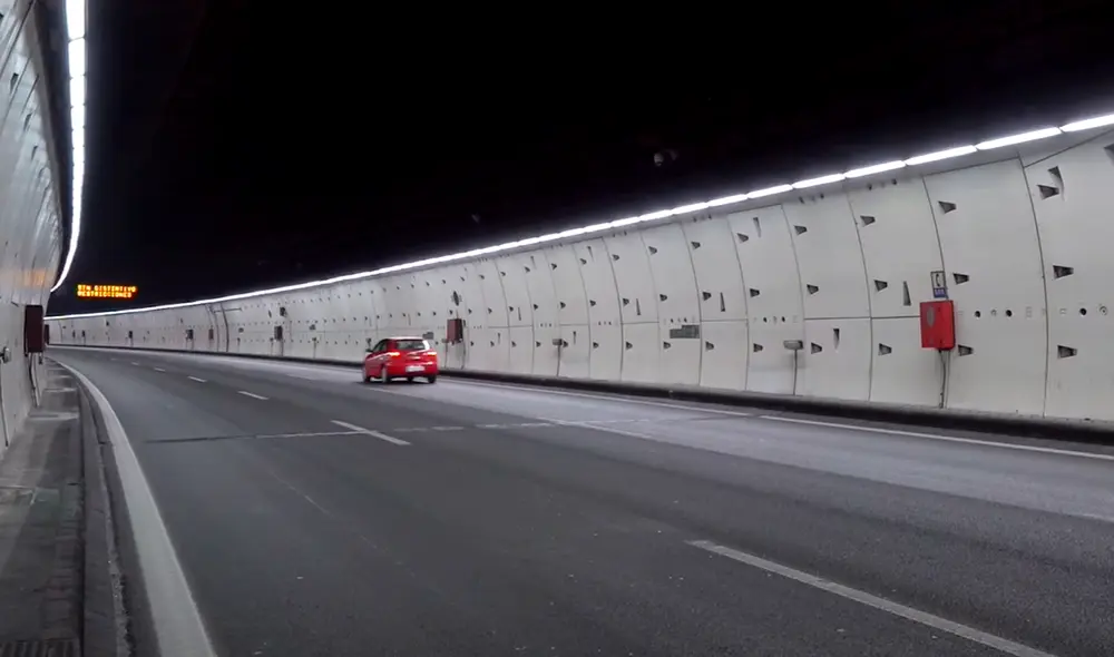 El túnel M - 30 fue diseñada para evitar inundaciones, gracias a un avanzado sistema de drenaje. Foto: difusión