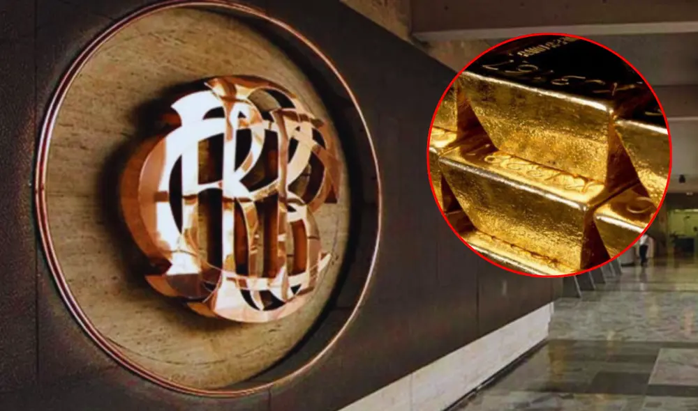 Banco Central de Reserva y oro. Foto: composición LR Banco Central de Reserva y oro. Foto: composición LR