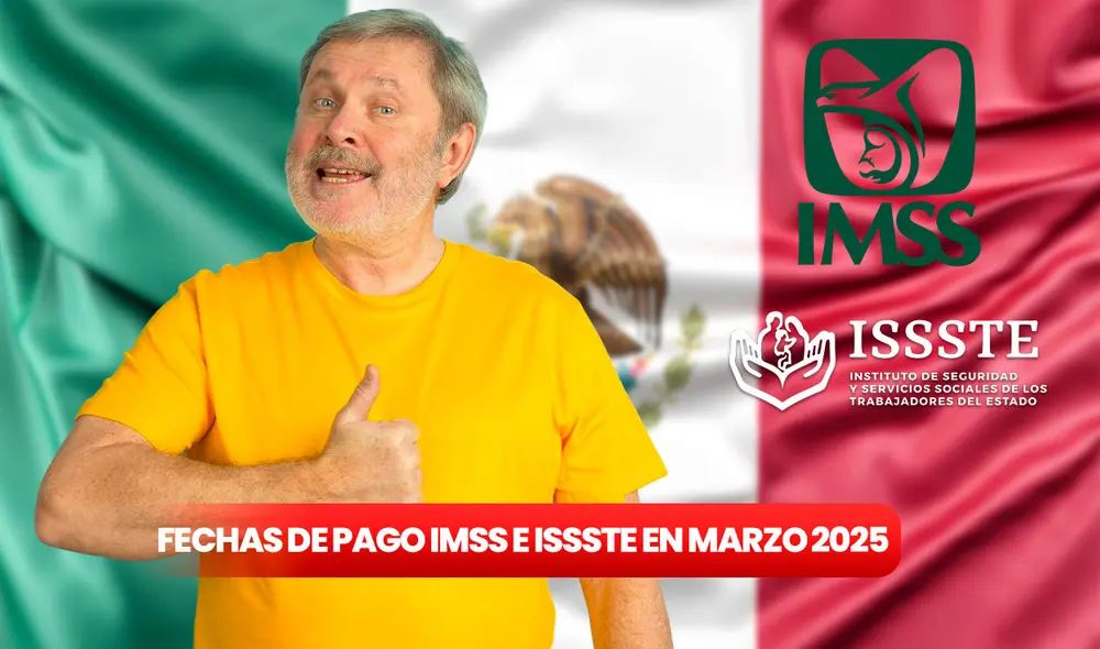 El IMSS y el ISSSTE manejan sus propios cronogramas para el pago de las pensiones por vejez. Foto: composición LR / Freepik