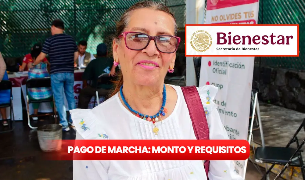 El Pago de Marcha Bienestar se entrega a sus beneficiarios por una única vez. Foto: composición LR / Bienestar El Pago de Marcha Bienestar se entrega a sus beneficiarios por una única vez. Foto: composición LR / Bienestar