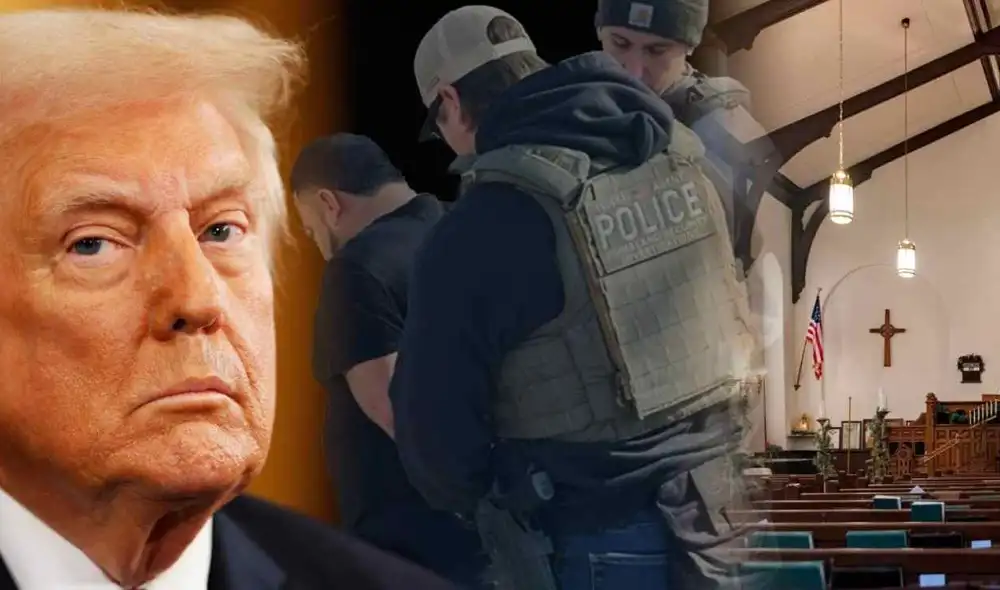 Juez federal favoreció comunidades religiosa contras las redadas ICE de Trump. Foto:Lr/ CNN