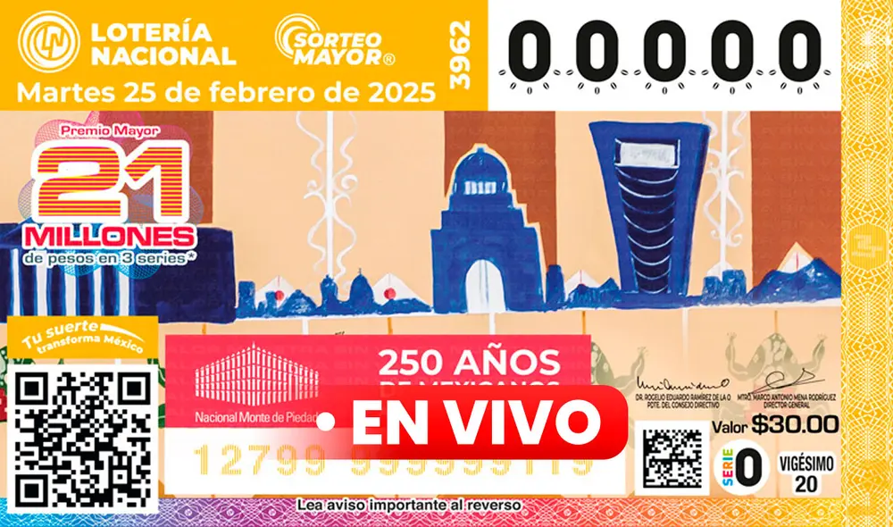 El Sorteo Mayor de la Lotería Nacional de México juega todos los martes. Foto: composición LR / Lotería Nacional