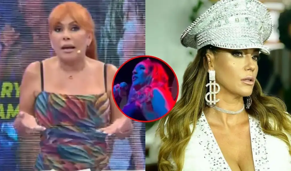 Magaly Medina reaccionó al regreso de Tilsa Lozano a los shows. Foto: Composición LR/Magaly TV/Instagram