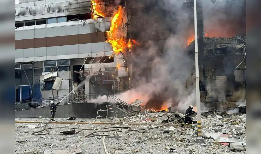 En los últimos tres días, Rusia atacó con más de 200 drones a Ucrania. Foto: CNN En los últimos tres días, Rusia atacó con más de 200 drones a Ucrania. Foto: CNN