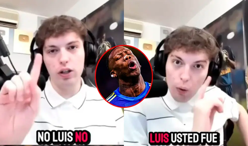 Davoo Xeneize dijo que la hinchada no ha sido muy crítica con Luis Advíncula. Foto: composición LR/captura de 'Davoo Xeneize'