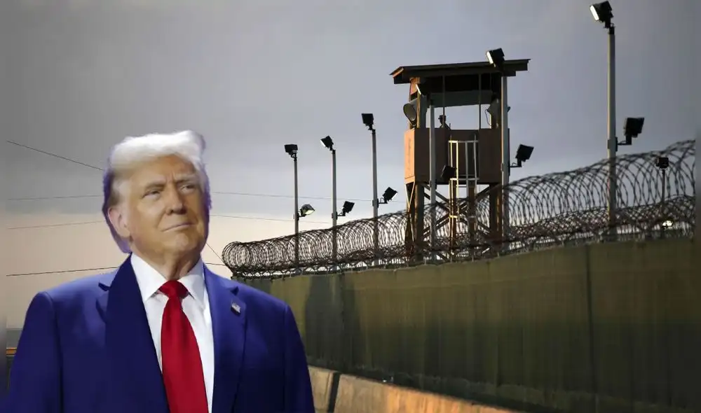 Gobierno de Donald Trump suspendió alojamiento de inmigrantes en tiendas de campaña de Guantánamo por sus pésimas condiciones Foto: Composición LR/Univisón/CNN