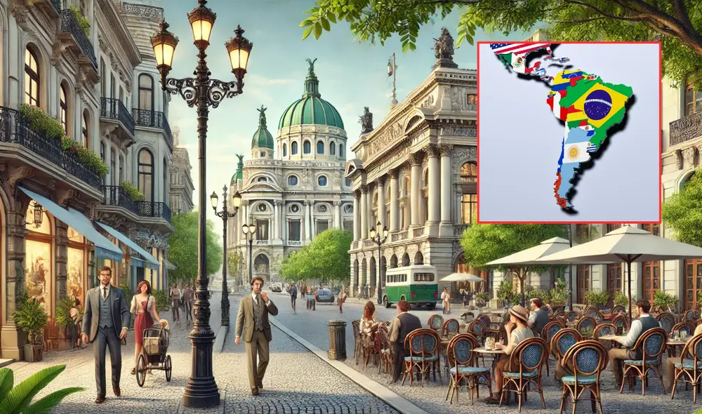 Uruguay es frecuentemente señalado como el país más europeo de América Latina debido a su composición demográfica, su sistema político estable y sus indicadores de desarrollo humano. Foto: composición LRchatgpt/cibei Uruguay es frecuentemente señalado como el país más europeo de América Latina debido a su composición demográfica, su sistema político estable y sus indicadores de desarrollo humano. Foto: composición LRchatgpt/cibei