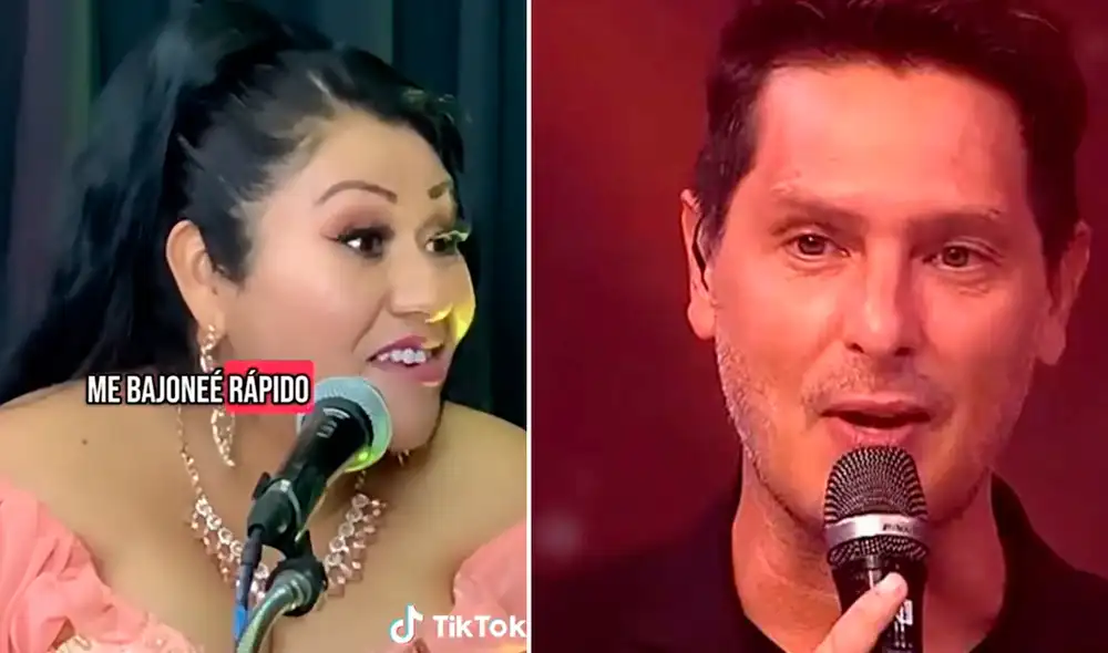 Cristian Rivero ya había sido acusado por lo mismo por otros artistas. Foto: Composición LR/Captura/TikTok/Captura/América TV