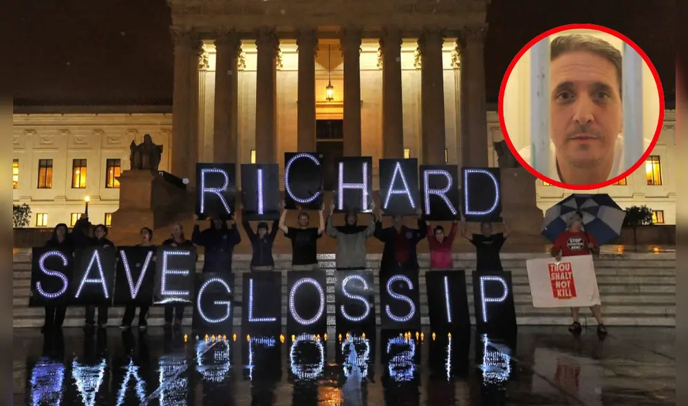 Glossip fue condenado en 1998 por haber orquestado el asesinato de Barry Van Treese, aunque no fue el autor material del crimen. Foto: Composición LR/ MoveOn.org Glossip fue condenado en 1998 por haber orquestado el asesinato de Barry Van Treese, aunque no fue el autor material del crimen. Foto: Composición LR/ MoveOn.org