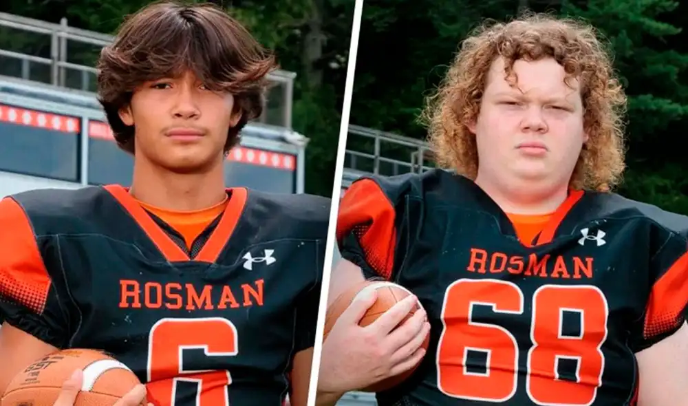 Jayden Reynaldo y Layne Jones, estudiantes del Rosman High School, fallecieron en un accidente de tráfico el año pasado, según NBC News. Foto: NBC News Jayden Reynaldo y Layne Jones, estudiantes del Rosman High School, fallecieron en un accidente de tráfico el año pasado, según NBC News. Foto: NBC News