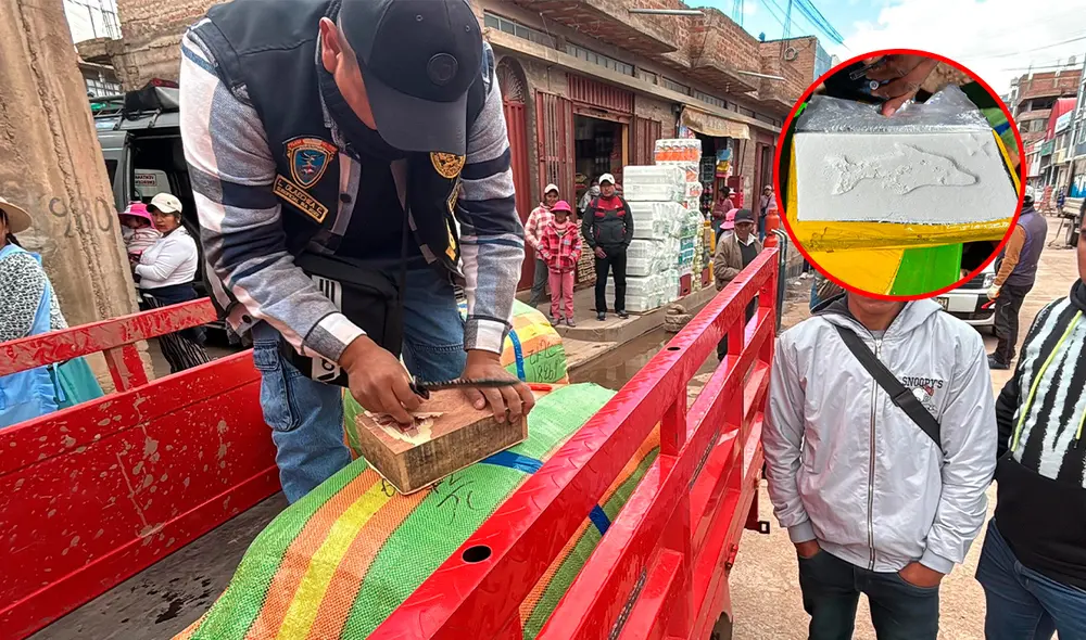 La droga tenía como destino Bolivia. Créditos: Cinthia Álvarez / La República.