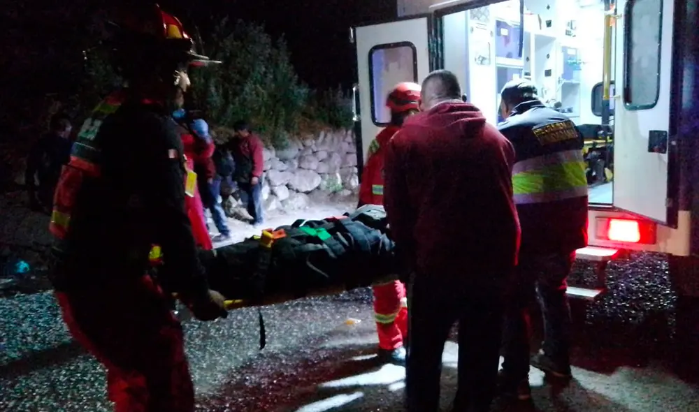 Los heridos regresaban de presentar un carnaval en Huanuara. Créditos: difusión. Los heridos regresaban de presentar un carnaval en Huanuara. Créditos: difusión.