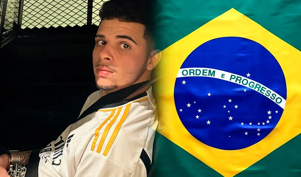 El joven brasileño ingreso ilegalmente a Estados Unidos el 10 de abril de 2024., según ICE. Foto: Composición LR/Amazon/ICE