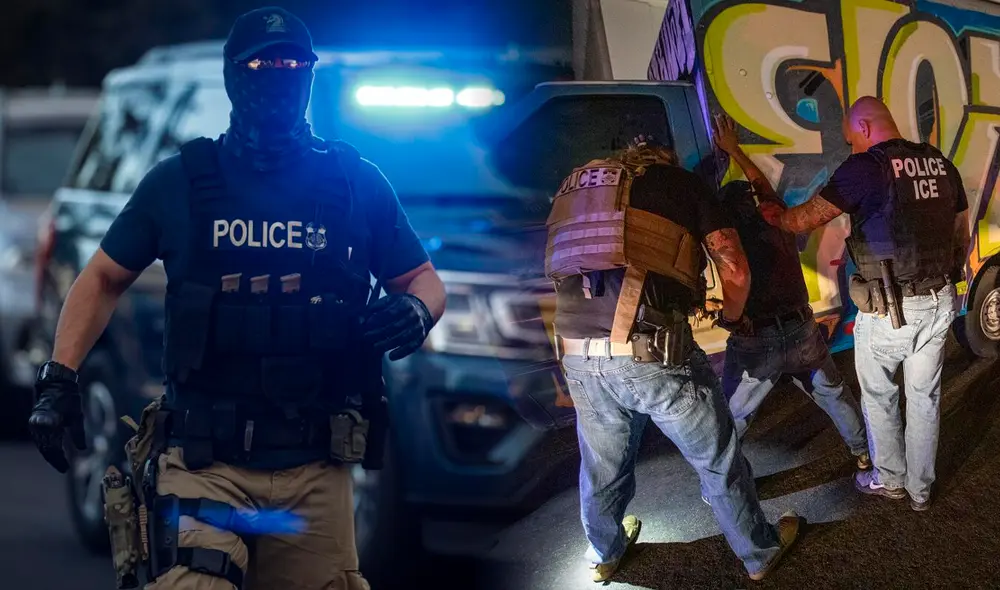 Activistas en Los Ángeles, California, detuvieron las redadas de ICE para inmigrantes indocumentados. Foto: Composición LR