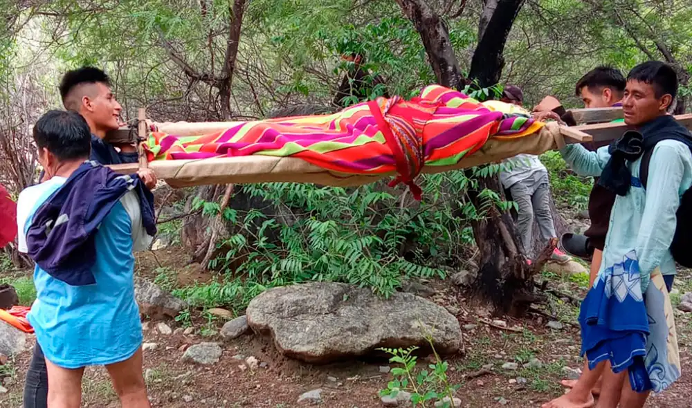 Cuadrilla de traslado enfrentó diversos obstáculos. Créditos: difusión. Cuadrilla de traslado enfrentó diversos obstáculos. Créditos: difusión.