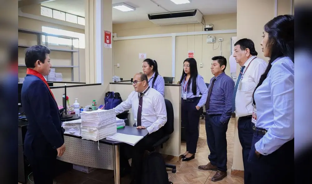 El magistrado destacó la capacitación de secretarios y asistentes, vital para la actualización. Fuente: Difusión.