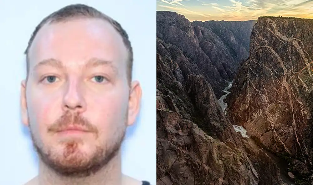 El hombre desaparecido tenía puesto una chaquete color canela y una sudadera con capucha negra, según el Servicio de Parques Nacionales. Foto: Composición LR/AARP/CBS News El hombre desaparecido tenía puesto una chaquete color canela y una sudadera con capucha negra, según el Servicio de Parques Nacionales. Foto: Composición LR/AARP/CBS News