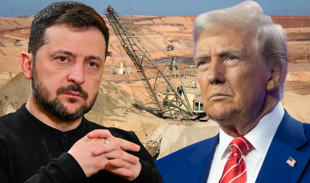 Trump exigió a Kiev acceso a los minerales de Ucrania para compensar la ayuda estadounidense en la defensa contra Rusia. Foto: Composición LR. Trump exigió a Kiev acceso a los minerales de Ucrania para compensar la ayuda estadounidense en la defensa contra Rusia. Foto: Composición LR.