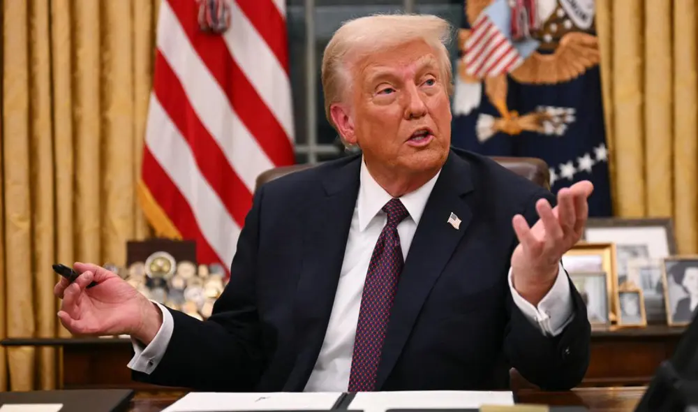 CBS News tuvo acceso a una serie de documentos que confirmarían las intenciones de Trump de reinstaurar el Título 42 en Estados Unidos. Foto: AFP CBS News tuvo acceso a una serie de documentos que confirmarían las intenciones de Trump de reinstaurar el Título 42 en Estados Unidos. Foto: AFP