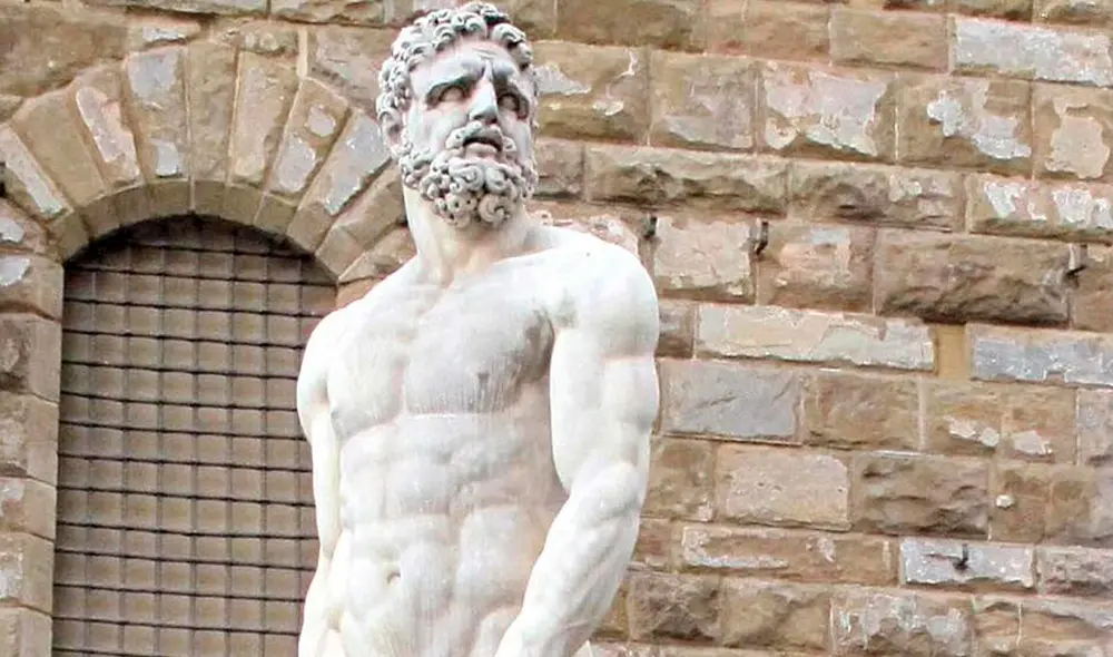 La estatua apodada el “Hércules de Valdelsa”, mide aproximadamente 50 centímetros de altura. Foto: Sailko / CC BY-SA 3.0