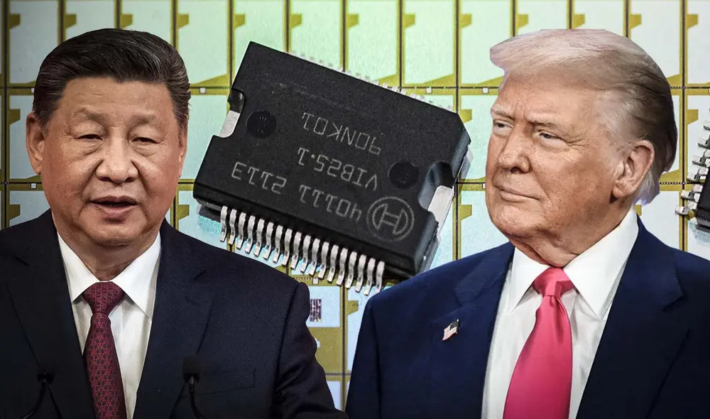 China rechaza las restricciones de EE. UU. sobre su industria de chips, advirtiendo que afectarán la cadena de suministro global y la innovación tecnológica en el sector. Foto: composición LR/AFP China rechaza las restricciones de EE. UU. sobre su industria de chips, advirtiendo que afectarán la cadena de suministro global y la innovación tecnológica en el sector. Foto: composición LR/AFP