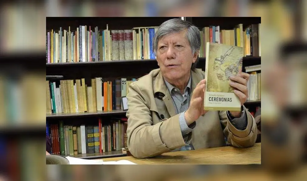 Ednodio Quintero y su libro de relatos "Ceremonias".