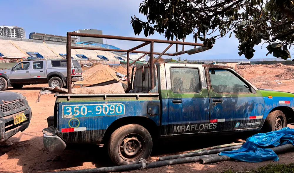 Los carros de serenazgo, destinados para garantizar la seguridad de la comunidad, están fuera de funcionamiento y cada día se deterioran más.Foto: Grecia Infante/La República