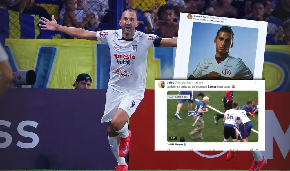 Boca Juniors elimina a Boca Juniors de la Copa Libertadores y las redes estallan: "¡Qué momento para estar vivo!". Foto: composición LR/Andina/X