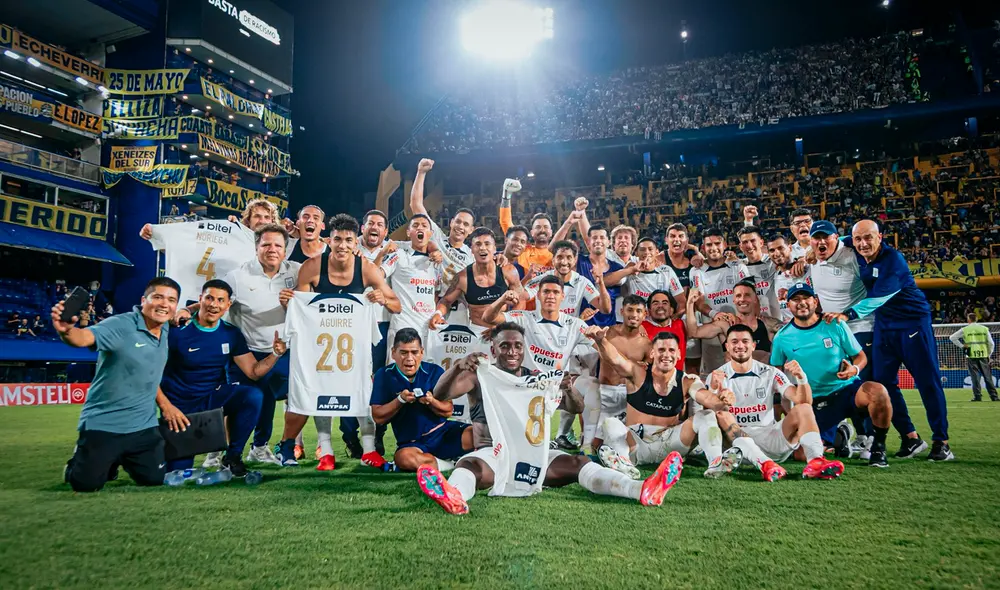Alianza Lima se convirtió en el primer club peruano que logra eliminar a Boca Juniors de la Copa Libertadores. Foto: Alianza Lima Alianza Lima se convirtió en el primer club peruano que logra eliminar a Boca Juniors de la Copa Libertadores. Foto: Alianza Lima