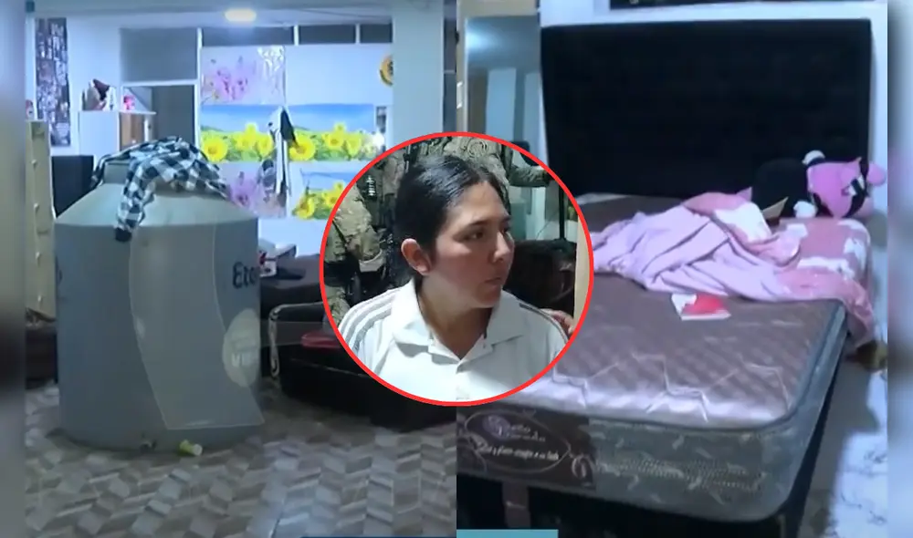 El interior de la casa fue ambientado para similar un búnker impenetrable. Foto: Panamericana Televisión El interior de la casa fue ambientado para similar un búnker impenetrable. Foto: Panamericana Televisión