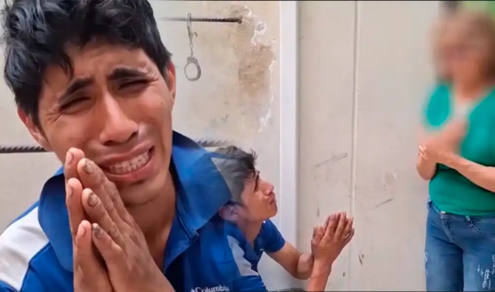 Detienen a delincuente en flagrancia tras arrebatar celular a mujer de 63 años en La Victoria. Foto: composición LR/difusión Detienen a delincuente en flagrancia tras arrebatar celular a mujer de 63 años en La Victoria. Foto: composición LR/difusión
