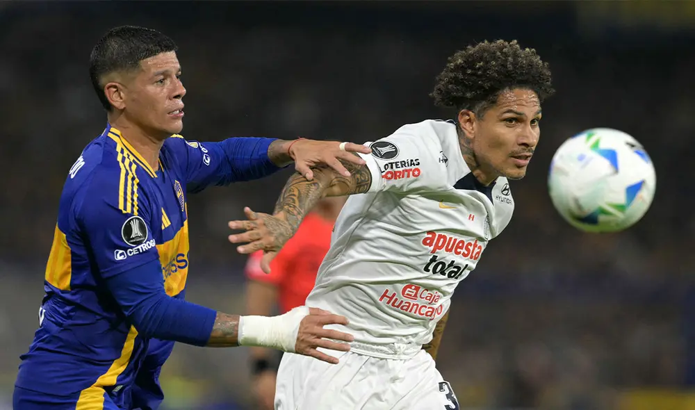 Paolo Guerrero elogió a Boca Juniors y a Alianza Lima, a os cuales calificó como los más grandes de susrespectivos países. Foto: AFP