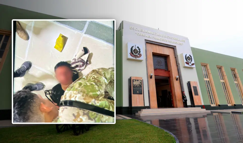 El delincuente intervenido fue puesto a disposición de la PNP. Foto: composición LR