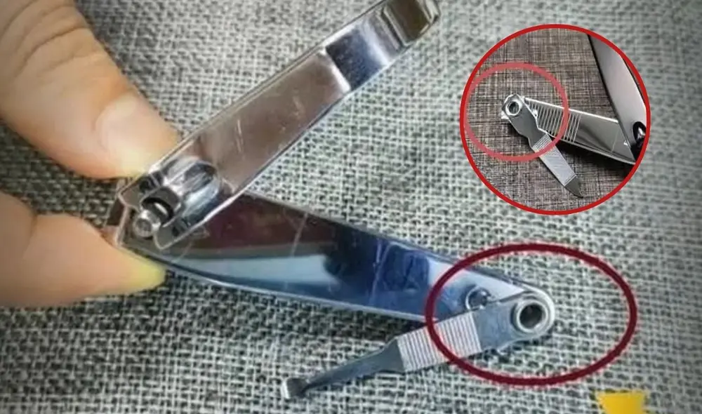 No es un simple diseño estético: esta es la función oculta del pequeño agujero del cortauñas. Foto: composición LR/Manualidades Bellas.